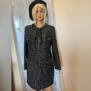 MOJO SPINE New york Tweed coat